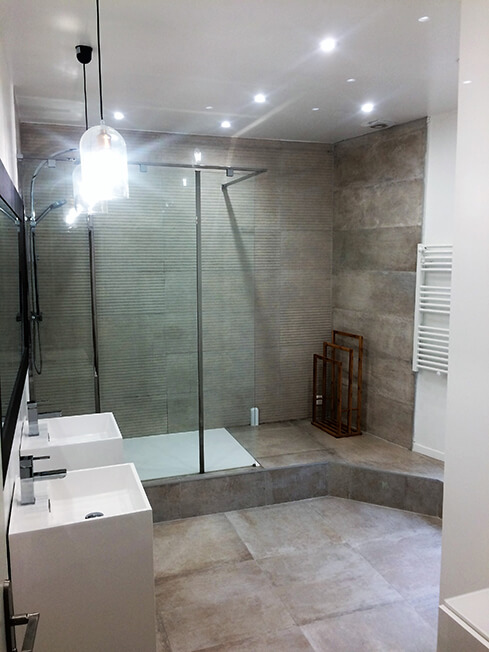 salle de bain Quentin Multiservices - Travaux Neuf et rénovation Montpellier - Hérault